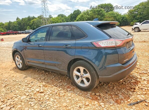 2FMPK3G94GBC40431 2016 FORD EDGE Синий Задняя правая четверть