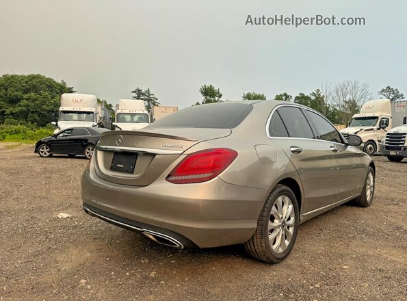 55SWF8EB5KU305546 2019 MERCEDES-BENZ C-CLASS Gold Vista frontal