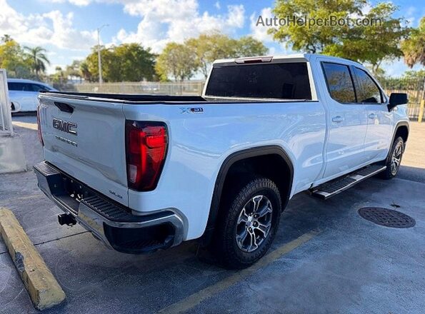 1GTU9BET4MZ191297 2021 GMC SIERRA White წინა მარჯვენა