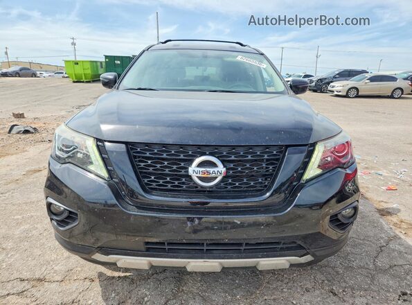 5N1DR2MMXKC649964 2019 NISSAN PATHFINDER Black უკანა ხედი