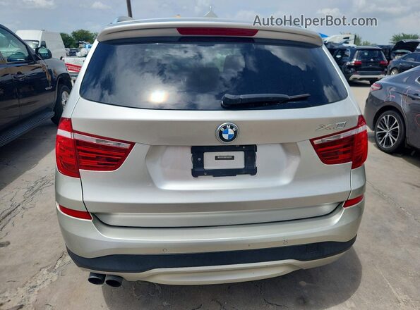 5UXWX9C59H0T12393 2017 BMW X3 Silver წინა სალონის ხედი