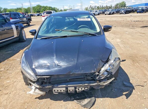 1FADP3H27JL282065 2018 FORD FOCUS Black უკანა ხედი