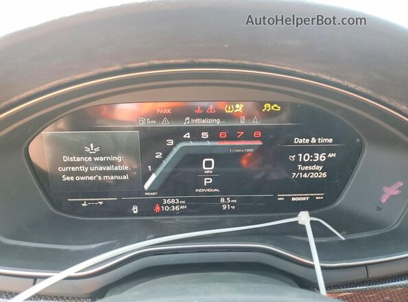 WAUC4CF50RA047524 2024 AUDI OTHER Gray Vista de los asientos traseros