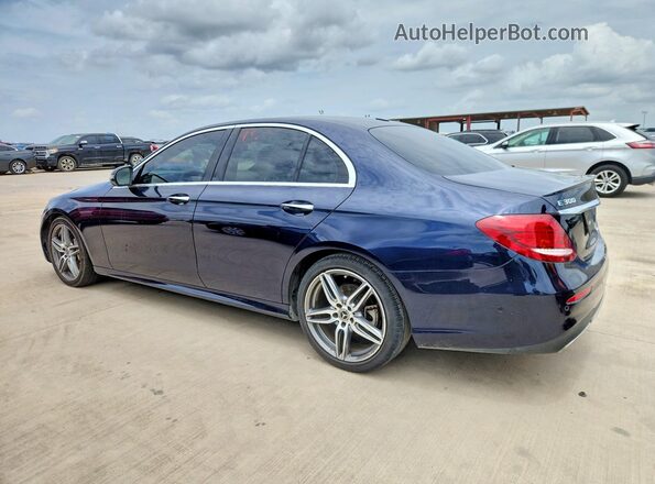 WDDZF4JB9KA666404 2019 MERCEDES-BENZ E Blue Rear right