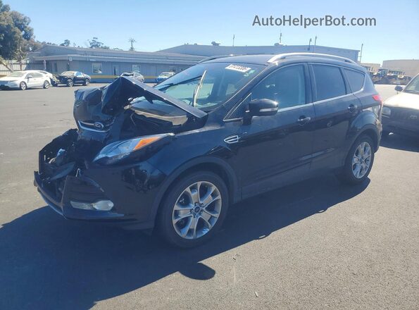 1FMCU0J95GUA30219 2016 FORD ESCAPE Black Trasero izquierdo
