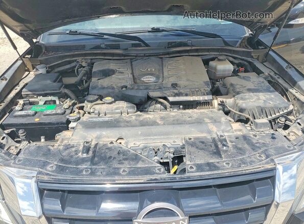 JN8AY2AC2M9147654 2021 NISSAN ARMADA Black Շարժիչի բաժամունքի տեսք