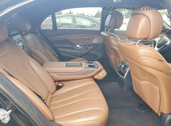 WDDUG6EB9LA511284 2020 MERCEDES-BENZ S Black Vista interior trasera