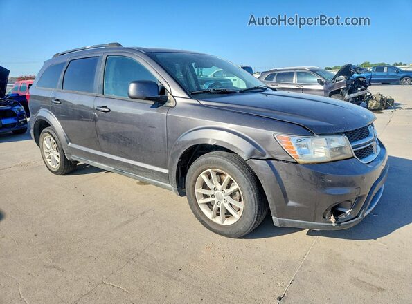 3C4PDDBG9GT142624 2016 DODGE JOURNEY Black Widok z przodu