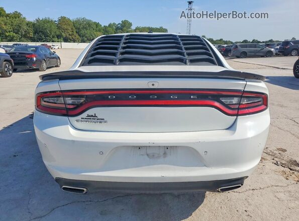 2C3CDXBG6KH664648 2019 DODGE CHARGER White Vista interior delantera