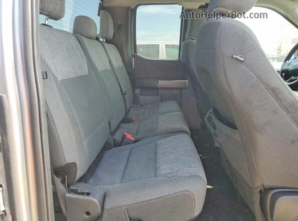 1FTEX1EP7NFB29404 2022 FORD F150 Серебряный Вид задней части салона