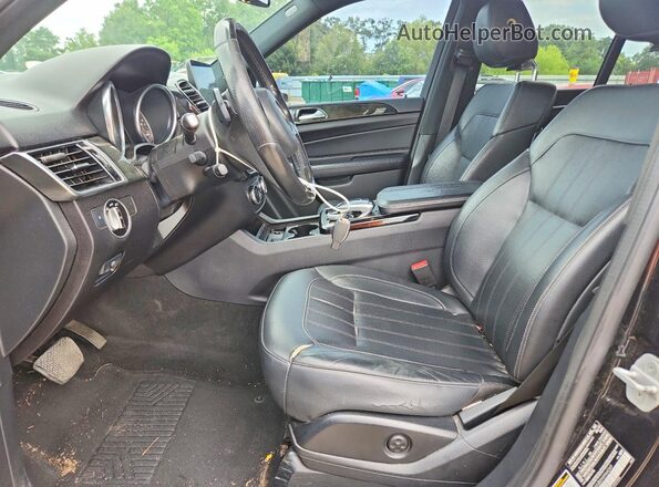 4JGDA5JB0HA964269 2017 MERCEDES-BENZ GLE-CLASS Черный Вид панели приборов