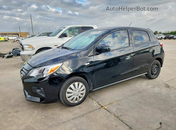 ML32AUHJ7NH005265 2022 MITSUBISHI MIRAGE Черный Задняя левая четверть