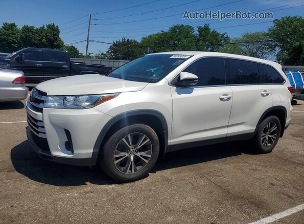 5TDBZRFH9KS720400 2019 TOYOTA HIGHLANDER Белый Задняя левая четверть