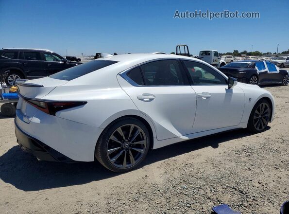 JTHGZ1B23P5060200 2023 LEXUS IS White Przód prawy