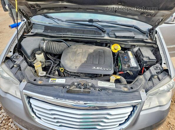 2C4RC1CGXGR304319 2016 CHRYSLER TOWN Silver Вид наклейки з VIN-кодом