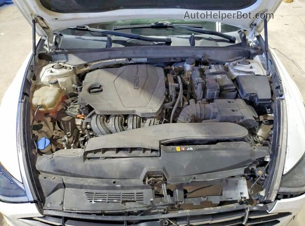 5NPEG4JA6MH121768 2021 HYUNDAI SONATA White Вид підкапотного простору
