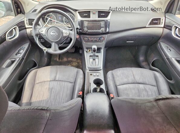 3N1AB7APXGY308430 2016 NISSAN SENTRA Серый Вид щитка приборов
