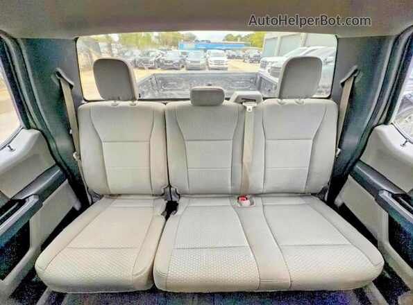 1FTEW1CP9GKF90720 2016 FORD F150 Gray Widok wnętrza z tyłu