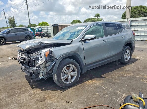 3GKALTEG8RL390210 2024 GMC TERRAIN Silver Задня ліва чверть