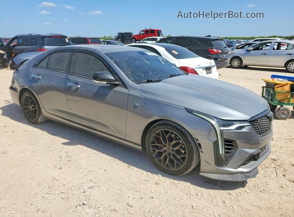 1G6DJ5RK1L0149301 2020 CADILLAC CT4 Gray Vista frontal