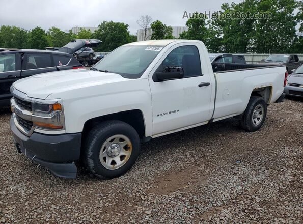 1GCNCNEH6GZ415726 2016 CHEVROLET SILVERADO Белый Задняя левая четверть