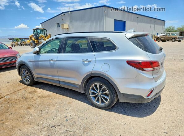 KM8SM4HF0HU205265 2017 HYUNDAI SANTA FE Silver Rear right