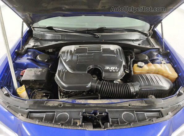 2C3CCAGGXKH536826 2019 CHRYSLER 300 Синий Вид подкапотного пространства
