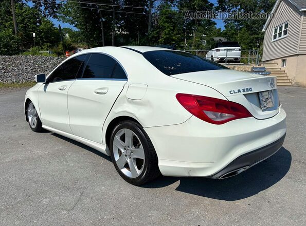 WDDSJ4GB6JN561771 2018 MERCEDES-BENZ CLA-CLASS White უკანა მარჯვენა