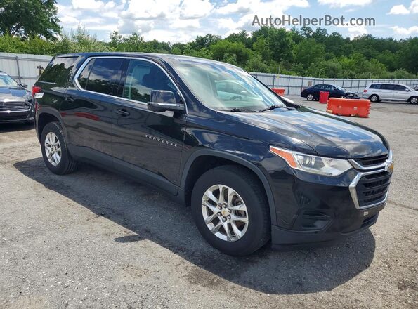1GNERFKW9LJ166989 2020 CHEVROLET TRAVERSE Черный Вид спереди