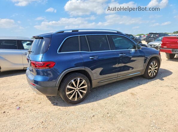 W1N4M4GB2NW178395 2022 MERCEDES-BENZ GLB-CLASS Blue Front right