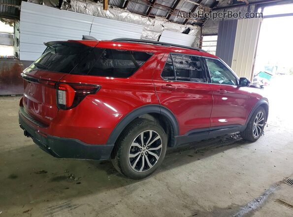 1FMUK8KHXSGC42491 2025 FORD EXPLORER Red წინა მარჯვენა