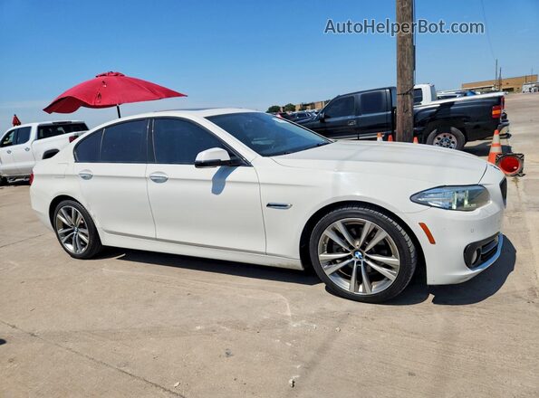 WBA5A5C52GG354902 2016 BMW 5 SERIES White Widok z przodu