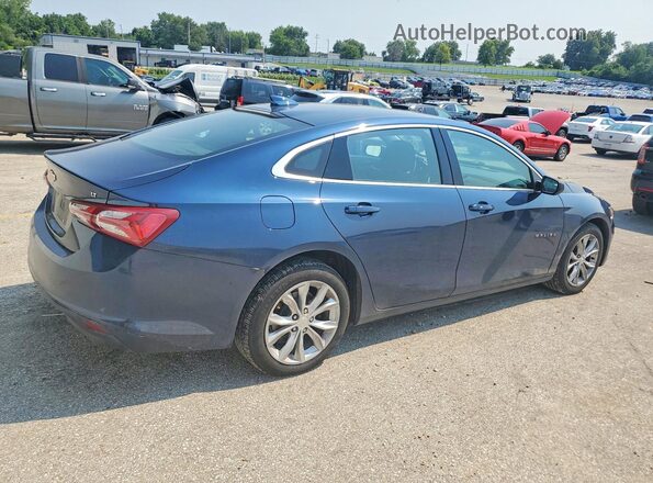 1G1ZD5ST3KF149544 2019 CHEVROLET MALIBU Синий Передняя правая четверть