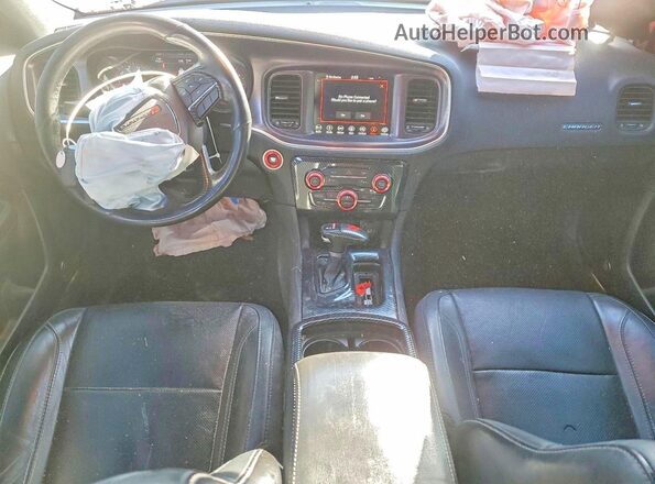 2C3CDXHG8JH187081 2018 DODGE CHARGER Burgundy Widok zestawu wskaźników