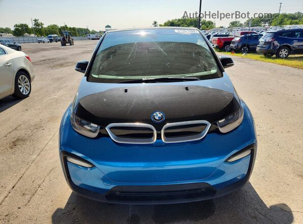 WBY7Z4C56JVD95486 2018 BMW I SERIES Синий Вид сзади