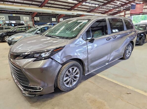 5TDYSKFC7RS114503 2024 TOYOTA SIENNA Gray Tył lewy