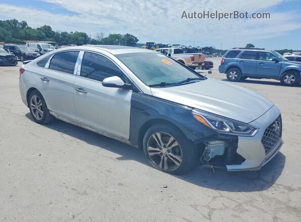 5NPE34AF2JH641145 2018 HYUNDAI SONATA Silver Vista frontal