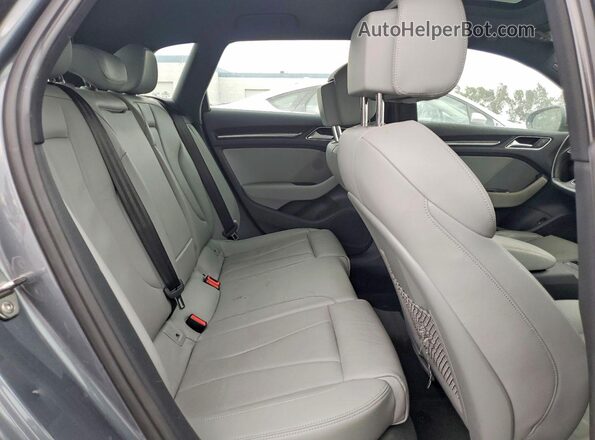 WAUTPBFF6HA103409 2017 AUDI A3 Gray Սալոնի հետևի տեսք