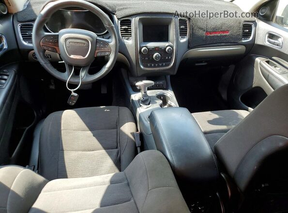 1C4RDJAG2JC283143 2018 DODGE DURANGO Gray Вид щитка приладів