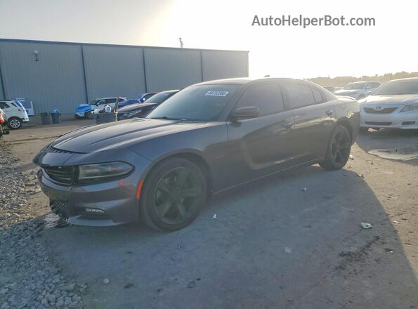 2C3CDXCT5JH260993 2018 DODGE CHARGER Gray Հետևի ձախ