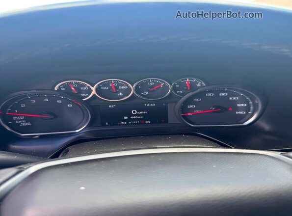 1GNSKBKD0PR149617 2023 CHEVROLET SUBURBAN Black Instrument cluster view