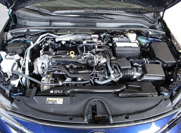 5YFT4MCEXSP243307 2025 TOYOTA COROLLA Blue Widok deski rozdzielczej