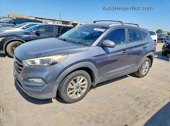 KM8J33A22GU199158 2016 HYUNDAI TUCSON Gray Հետևի ձախ