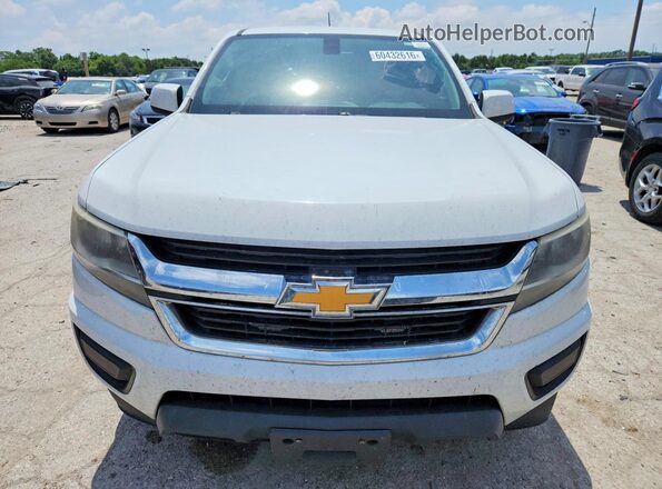 1GCGSCEA4H1298196 2017 CHEVROLET COLORADO White Вид ззаду