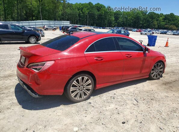 WDDSJ4EB3JN684138 2018 MERCEDES-BENZ CLA-CLASS Red წინა მარჯვენა