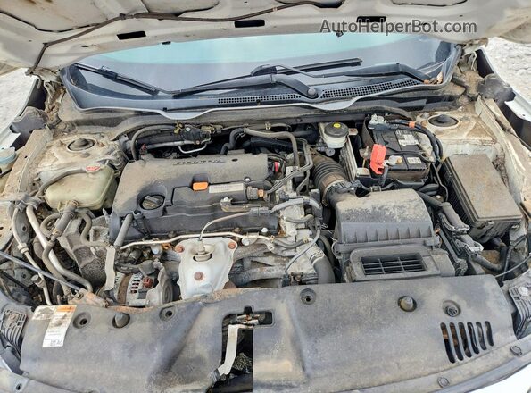 19XFC2F77JE001091 2018 HONDA CIVIC Белый Вид подкапотного пространства