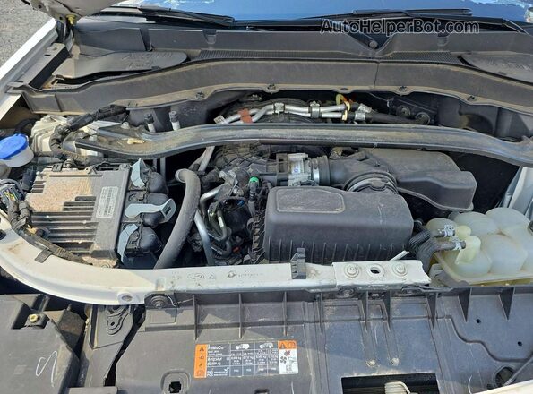 1FM5K8AB9NGA27397 2022 FORD EXPLORER White ძრავის განყოფილების ხედი