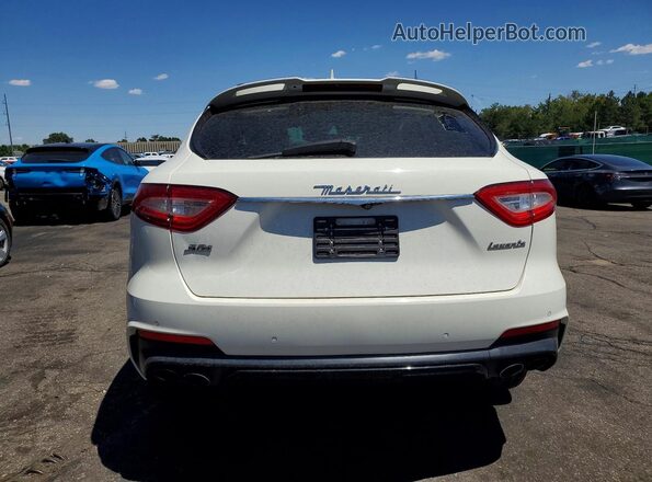 ZN661YUS8KX316658 2019 MASERATI LEVANTE White Вид салону спереду