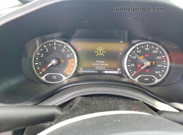 ZACNJCBB7MPM43262 2021 JEEP RENEGADE Blue Вид задніх сидінь
