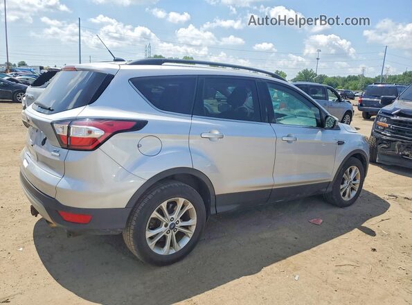 1FMCU0GD4JUB22229 2018 FORD ESCAPE Silver წინა მარჯვენა